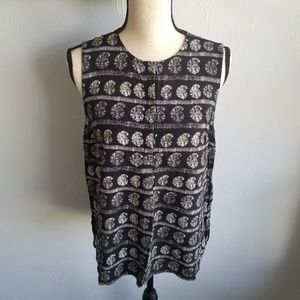 Madewell Novella Top in Moroccan Stripe Sz M